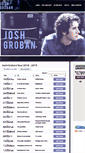 Mobile Screenshot of joshgrobantourdates.com